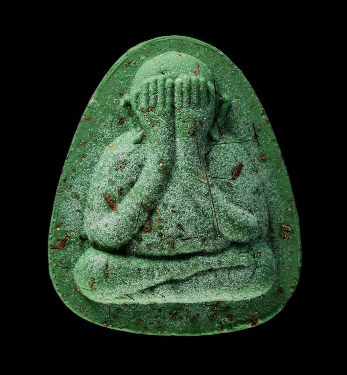 30Jun25 (281)p.jpg - พระปิดตาเงินล้าน หลวงพ่อพิมล ถาวโร วัดพระศรีรัตนมหาธาตุ จ.สุพรรบุรี ปลุกเสก 30 วัน ปี2559 หลังยันต์พญาเต่าเรือน รุ่นแรก รุ่นไตรภาคีเงินล้าน เนื้อผงหยก [..] | https://kamulet.in.th